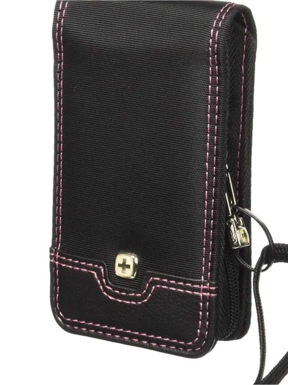 SWISSGEAR Black and Pink Portable Small Camara Case NWT
